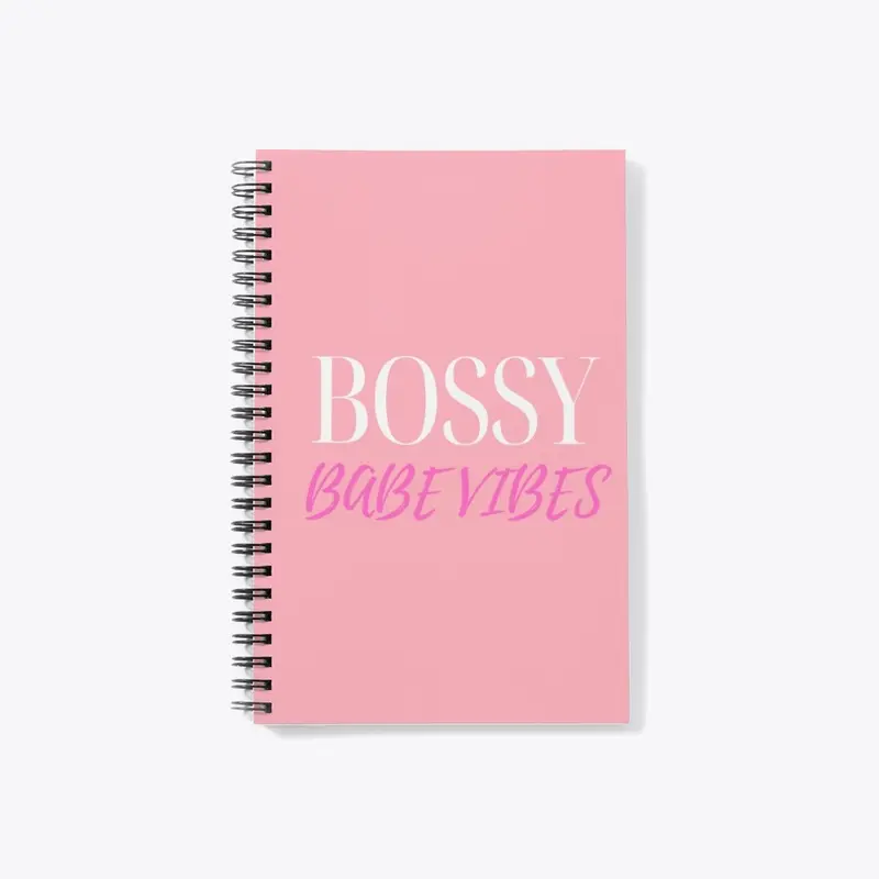 Bossy Babe Vibes Notebook