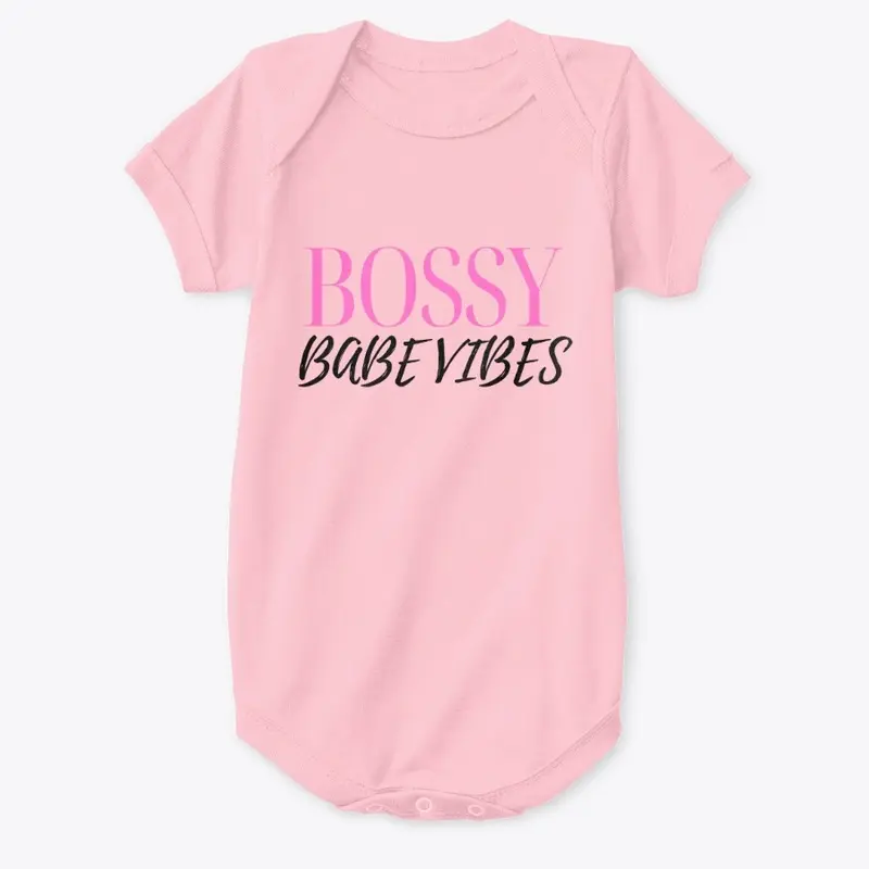 Bossy Babe Vibes Baby Onesie